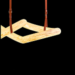 Люстра подвесная с фигурным светодиодным плафоном Calcite Figural Light варинант исполнения - 2 | Loft Concept в Твери