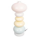 Настольная лампа из стеклянных сфер в пастельных тонах Высота 48 см Pastel Lunaria варинант исполнения - 2 | Loft Concept в Твери