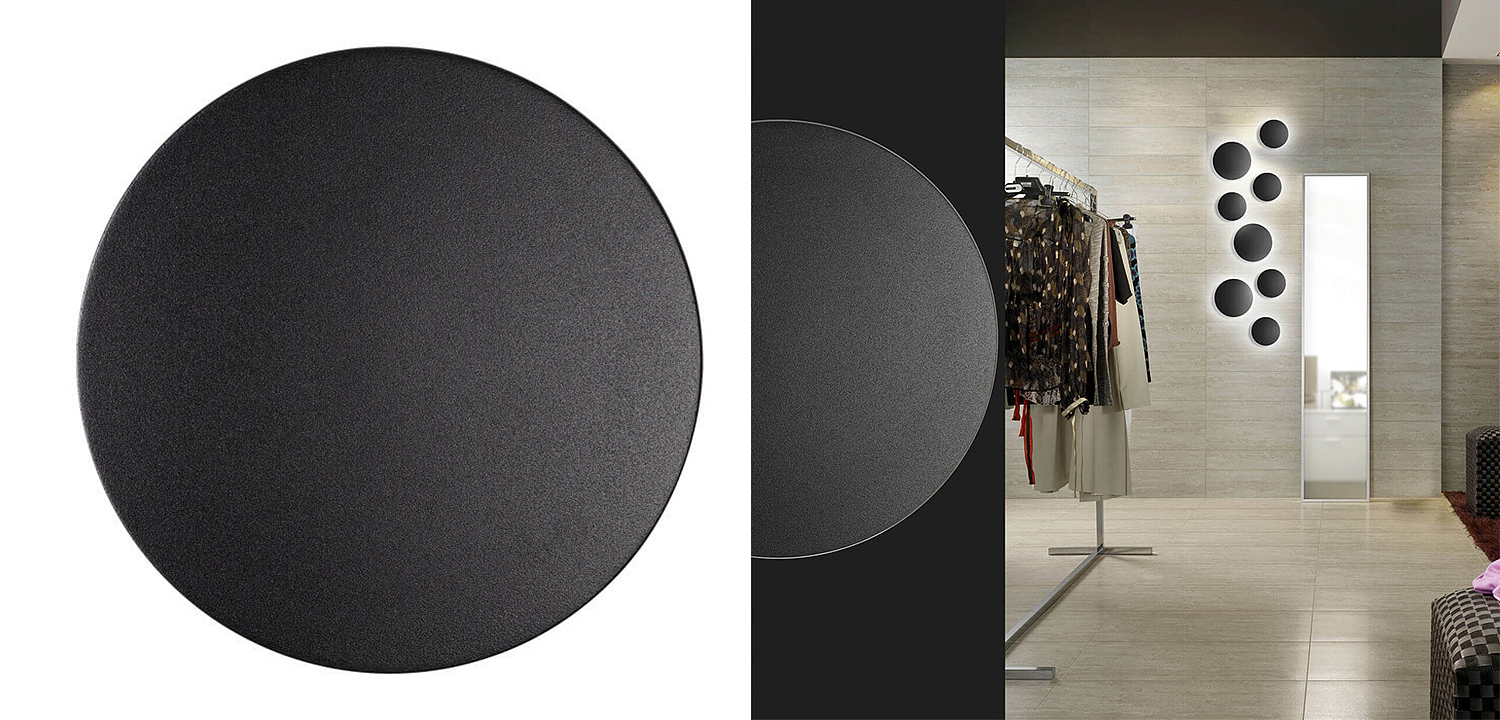 Бра Disco Piatto Black Sconce Бра Disco Piatto Black Sconce - Loft-Concept в Твери