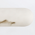 Бра для ванных комнат вертикальное с вытянутым плафоном из алебастра Hinkley варинант исполнения - 5 | Loft Concept в Твери