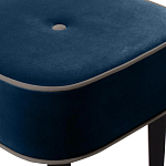 Квадратный мягкий пуф на черных ножках Winton Pouf Square варинант исполнения - 10 | Loft Concept в Твери