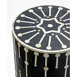 Дизайнерские приставной столик с инкрустацией Mandika Bone Inlay Stool варинант исполнения - 1 | Loft Concept в Твери
