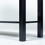 Черная консоль с выдвижными ящиками Monica варинант исполнения - 4 | Loft Concept в Твери