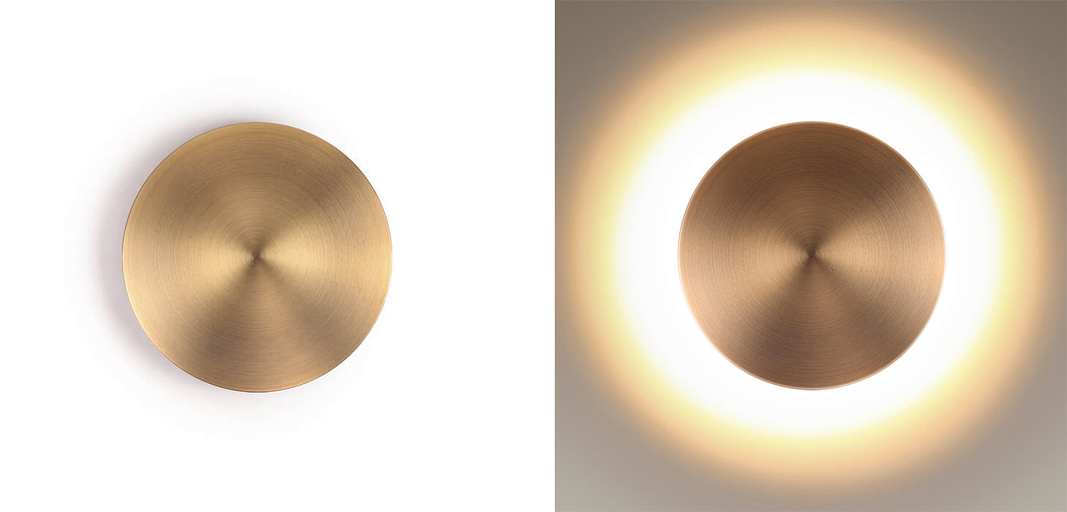 Бра Disco Piatto Bronze Sconce Бра Disco Piatto Bronze Sconce - Loft-Concept в Твери