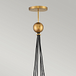 Подвесной светильник с шестью прозрачными стеклянными шарообразными плафонами Hinkley варинант исполнения - 5 | Loft Concept в Твери