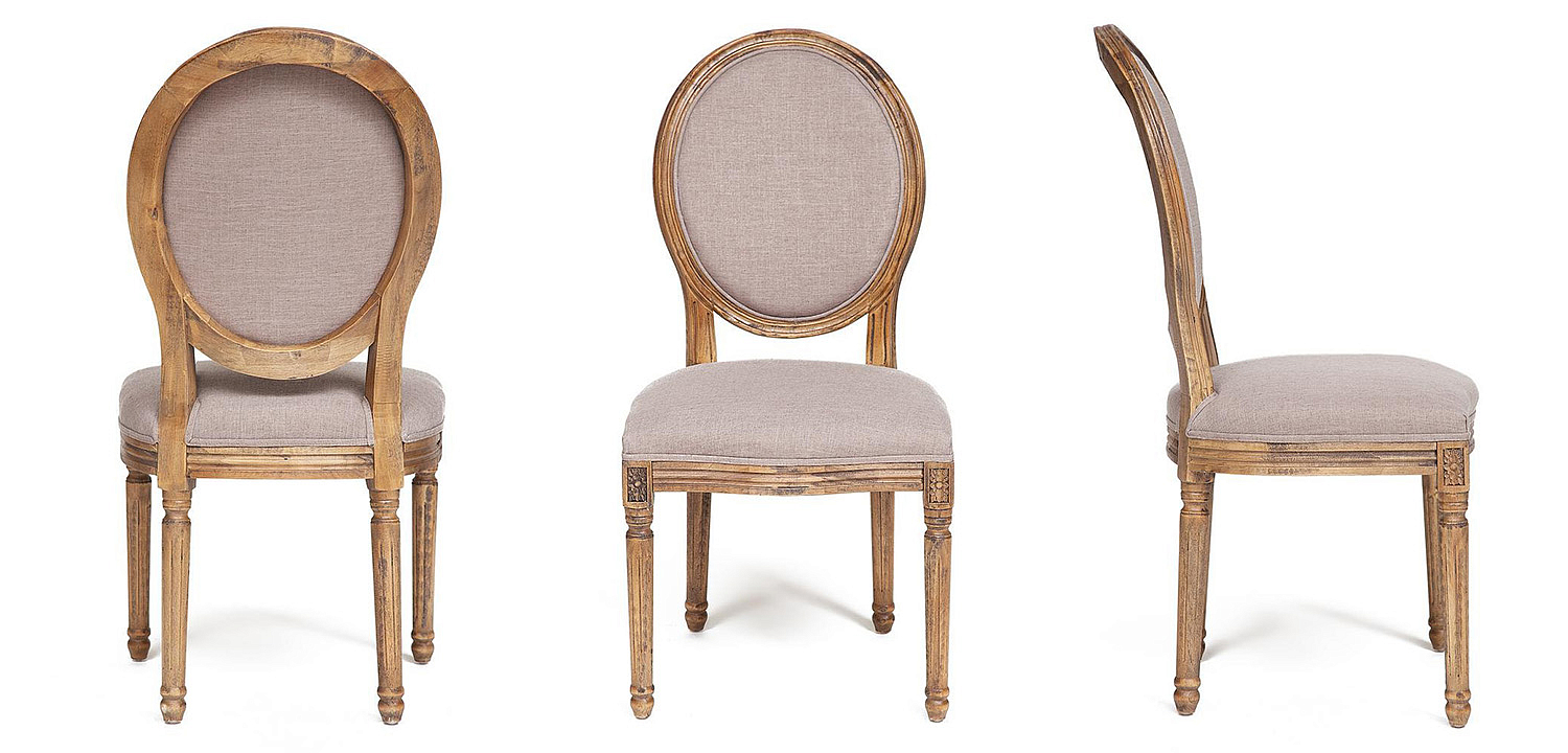 Стул French chair Provence gray Стул French chair Provence gray - Loft-Concept в Твери