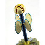 Статуэтка тропический фрукт Pandora Tropical Fruit Grey Yellow Flower варинант исполнения - 1 | Loft Concept в Твери