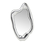 Зеркало в серебряной раме Liquid Iron варинант исполнения - 1 | Loft Concept в Твери