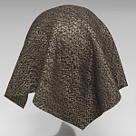 Мебельная ткань Шенилл коричневый цвет 138 см T4-41 варинант исполнения - 4 | Loft Concept в Твери