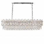 Люстра овальная с хрустальными подвесками Gorgeous Crystal Light варинант исполнения - 7 | Loft Concept в Твери