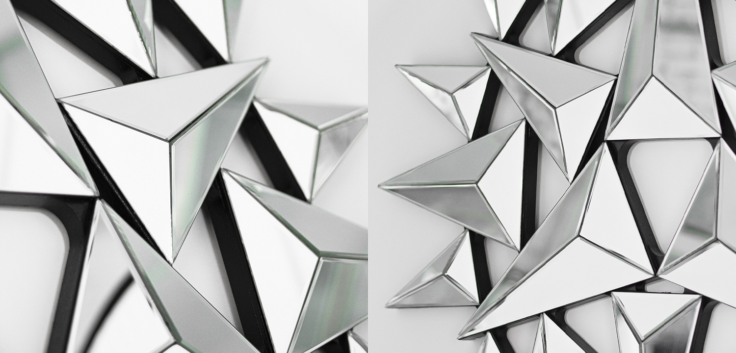 Арт-объект на стену Mirror Spikes Арт-объект на стену Mirror Spikes - Loft-Concept в Твери