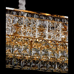 Люстра овальной формы хрустальная в неоклассическом стиле Majesty варинант исполнения - 3 | Loft Concept в Твери