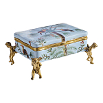 Шкатулка на четырех ангелах Blue Garden варинант исполнения - 1 | Loft Concept в Твери