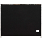 Кровать двуспальная серая с высоким мягким изголовьем Heart of the Bedroom варинант исполнения - 4 | Loft Concept в Твери