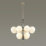 Люстра со вставками из керамики SkyEast 12 ламп варинант исполнения - 4 | Loft Concept в Твери