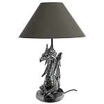Настольная лампа с абажуром Дракон Silver Dragon варинант исполнения - 4 | Loft Concept в Твери