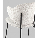 Стул Bellamy букле светло-серый варинант исполнения - 3 | Loft Concept в Твери