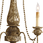 Бра состаренное с нитями из бусин Aged Silhouette варинант исполнения - 1 | Loft Concept в Твери