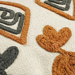 Подушка декоративная с вышивкой и кисточками Divine Abstractions варинант исполнения - 2 | Loft Concept в Твери