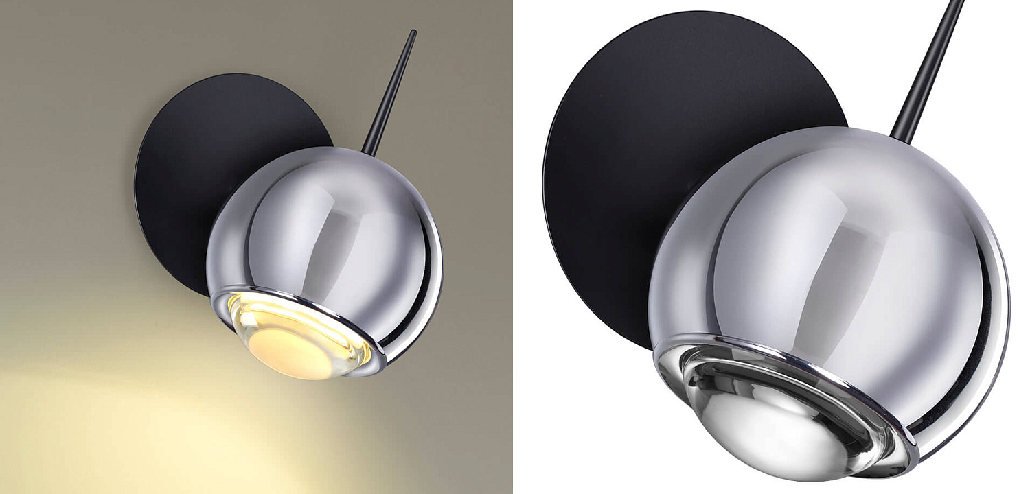 Бра Ivor Sconce Chromium - Loft-Concept в Твери