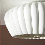 Потолочный светильник керамический Ceramic Embossed Lamp варинант исполнения - 3 | Loft Concept в Твери