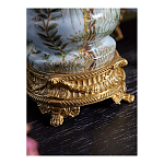 Ваза из фарфора с бронзовыми элементами Tropical Garden варинант исполнения - 9 | Loft Concept в Твери