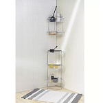 Полка напольная трехъярусная для ванной Bathroom Floor Shelf варинант исполнения - 5 | Loft Concept в Твери