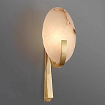 Бра с мраморным рассеивателем овальной формы Torch варинант исполнения - 4 | Loft Concept в Твери