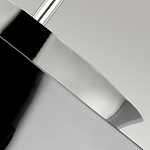 Подвесной светильник с широким многоярусным металлическим плафоном цвета никель в современном стиле Feiss варинант исполнения - 3 | Loft Concept в Твери