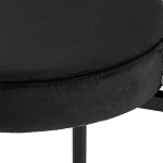 Табурет с мягким круглым сиденьем RIO Black варинант исполнения - 3 | Loft Concept в Твери