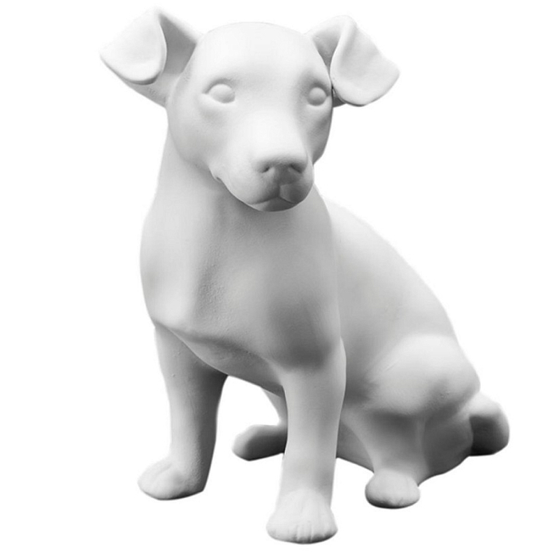 Статуэтка Jack Russel Bisc. Белый Статуэтка Jack Russel Bisc. Белый в Твери | Loft Concept