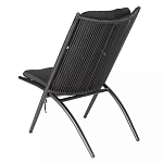 Кресло плетеное с мягкими подушками для сиденья и спины Hancock варинант исполнения - 4 | Loft Concept в Твери