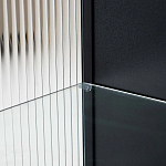 Сервант четырехдверный с рифленым стеклом The Keeper варинант исполнения - 4 | Loft Concept в Твери