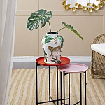 Ваза из фарфора с ручной росписью Leopard Collection  варинант исполнения - 6 | Loft Concept в Твери