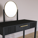 Туалетный Стол с зеркалом Primo Черный дуб варинант исполнения - 3 | Loft Concept в Твери