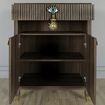 Комод Elsa Dreams Walnut Двухстворчатый  варинант исполнения - 5 | Loft Concept в Твери