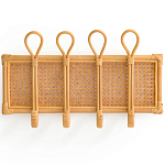 Настенная вешалка из ротанга Wila Wall Hanger M варинант исполнения - 2 | Loft Concept в Твери