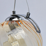 Подвесной светильник со стеклянном плафоном в форме бокала Kaleido варинант исполнения - 9 | Loft Concept в Твери