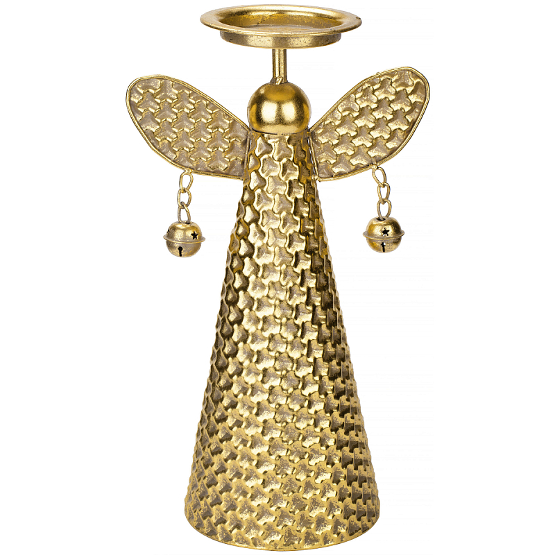 Подсвечник The iron angel Золотой Подсвечник The iron angel Золотой в Твери | Loft Concept