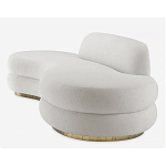 Элитный Диван Nice мягкой округлой формы  варинант исполнения - 3 | Loft Concept в Твери