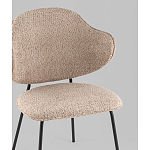 Стул Bellamy букле кофейный варинант исполнения - 2 | Loft Concept в Твери