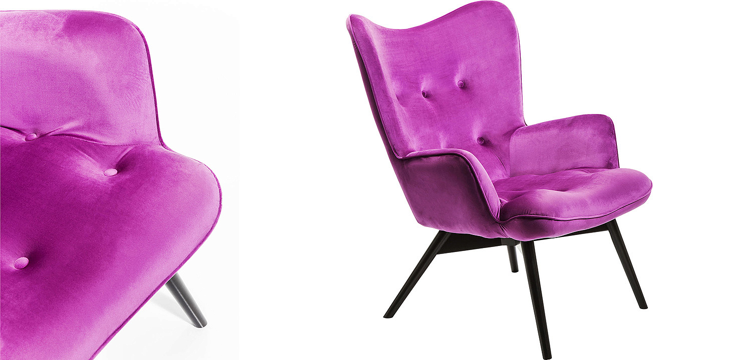 Кресло Purple Euphoria Кресло Purple Euphoria - Loft-Concept в Твери