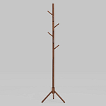 Напольная вешалка из массива бука Branches Hangers Dark варинант исполнения - 2 | Loft Concept в Твери