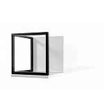 Полка навесная белая открытая Strict Lines  варинант исполнения - 4 | Loft Concept в Твери