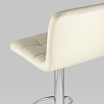 Барный стул с сиденьем молочного цвета Honory варинант исполнения - 6 | Loft Concept в Твери