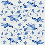 Плитка с узором Пистолеты варинант исполнения - 2 | Loft Concept в Твери