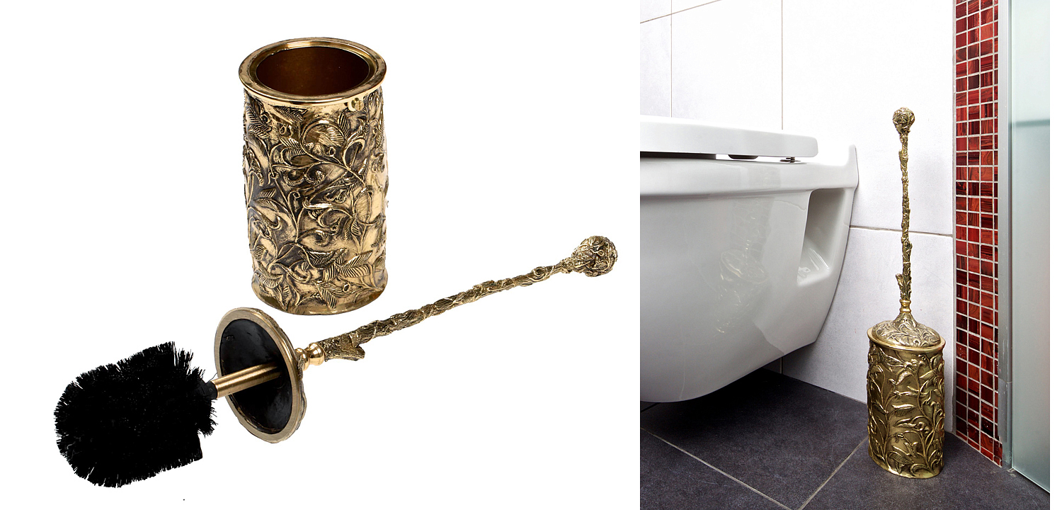 Ёрш для туалета Bronze Toilet Brush Ёрш для туалета Bronze Toilet Brush - Loft-Concept в Твери