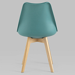 Стул с основой из пластика и мягким сиденьем Arvika Azure варинант исполнения - 4 | Loft Concept в Твери