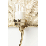 Большой Настенный Подсвечник золотой Лист Пальмы варинант исполнения - 3 | Loft Concept в Твери