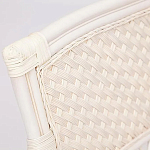 Комплект уличной мебели из ротанга Eloise белый варинант исполнения - 2 | Loft Concept в Твери